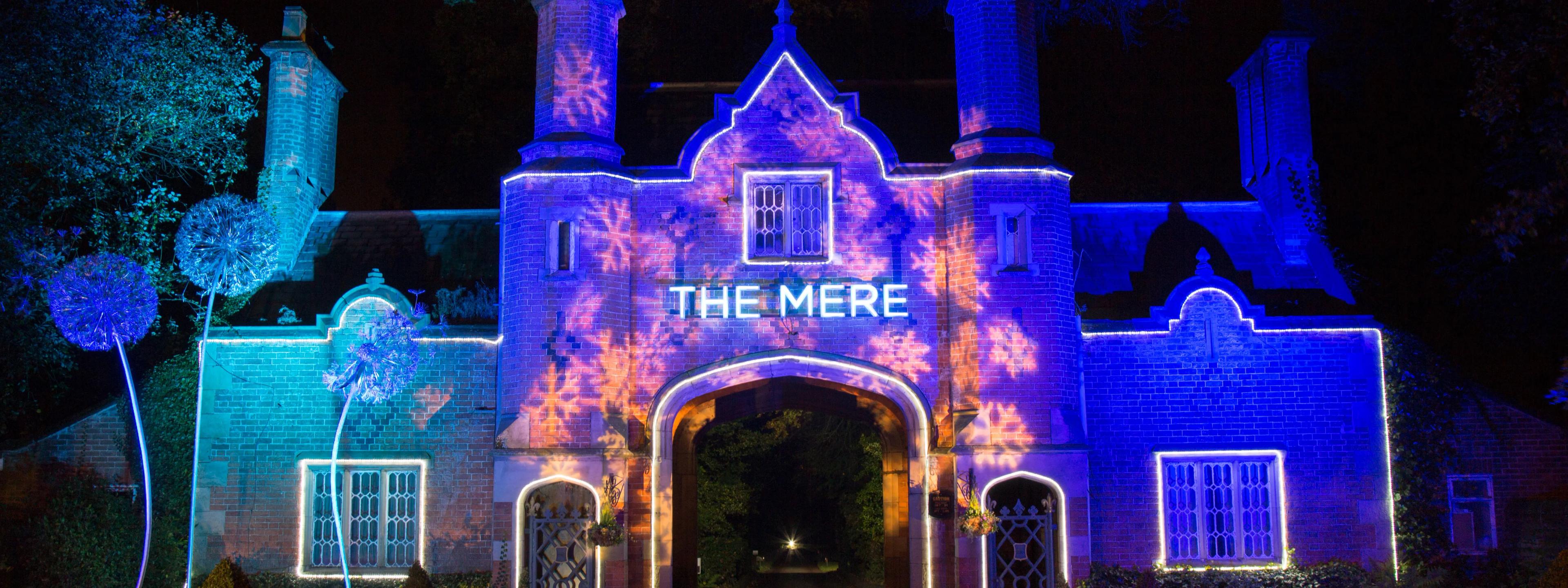 The Mere Resort header